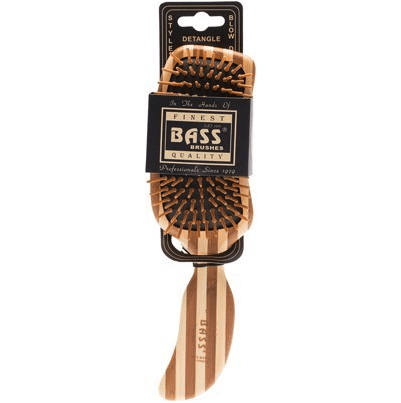 Bass Bamboo Hairbrush S-Shaped