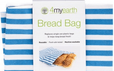4myearth Bread Bag (Denim Stripe)