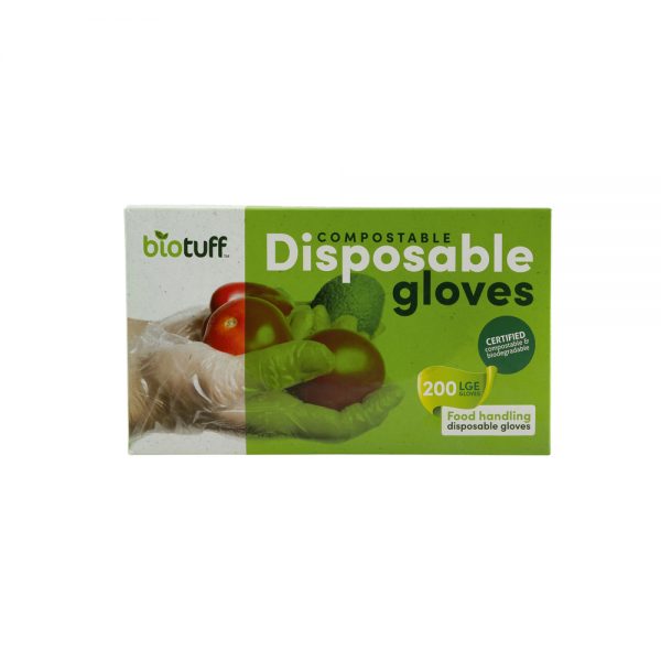 Compostable Disposable Gloves Large 200