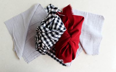 5 Ways To Wrap Christmas Gifts with Furoshiki (Japanese cloth wrapping)
